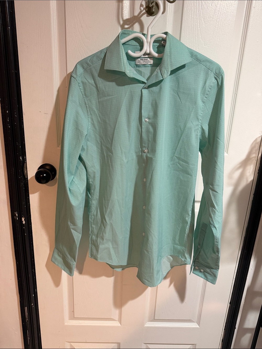Calvin Klein Light Mint Green Dress Shirt